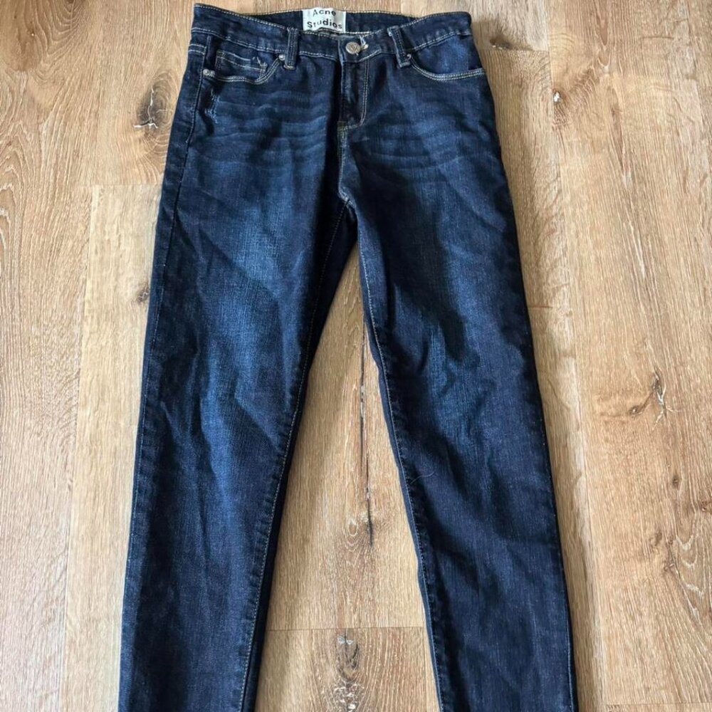 Acne Studios Women's Skin 5 DEEP Skinny Jeans Size 28